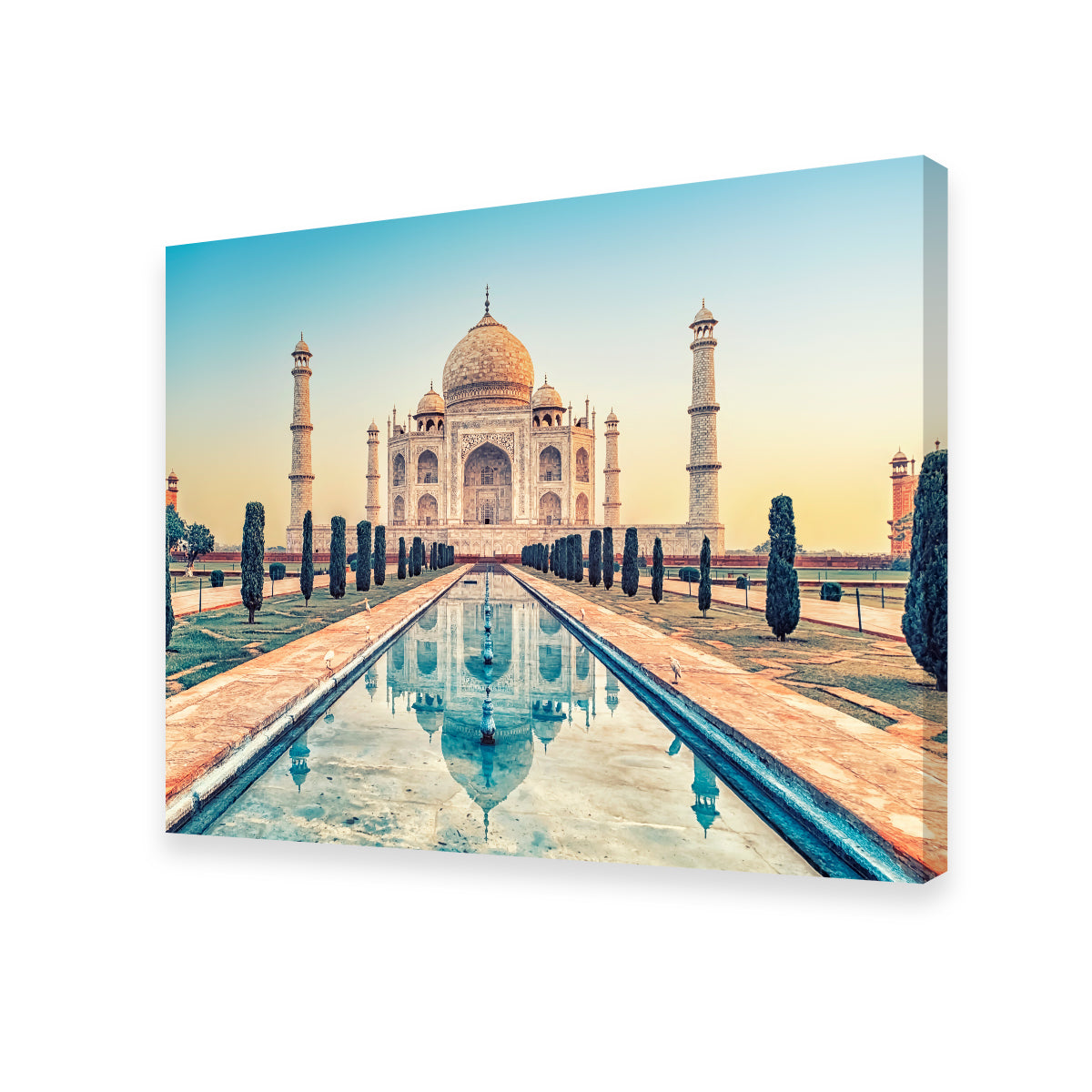 Exquisite Taj Mahal Mausoleum Wall Art by Manjik Pictures