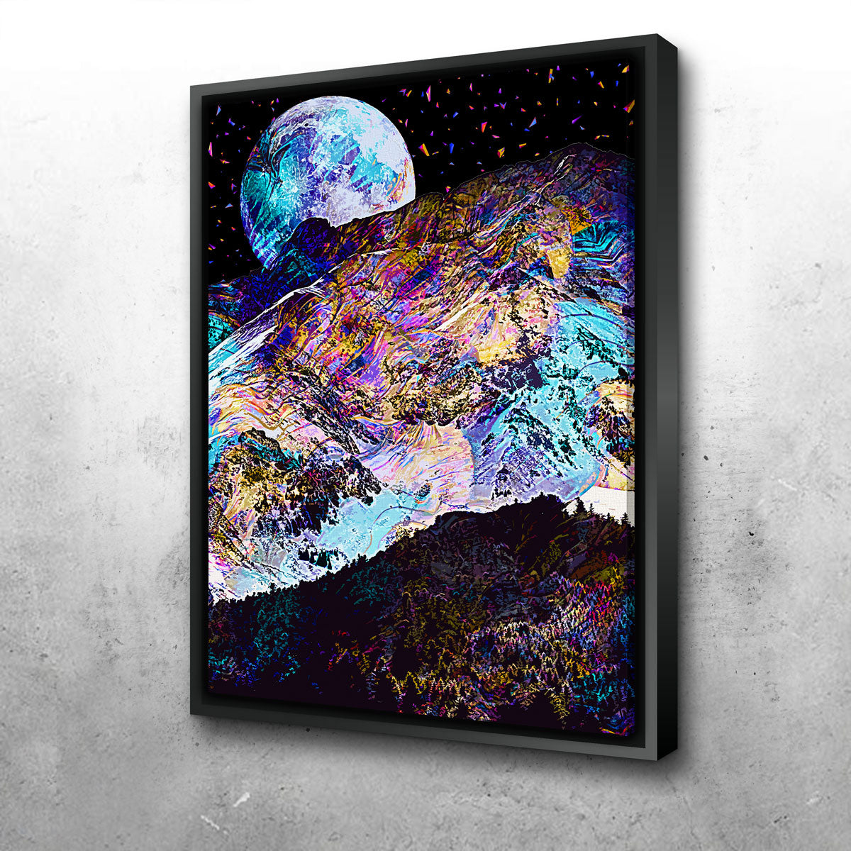 Stunning Moonscape 12 Wall Art by Gab Fernando