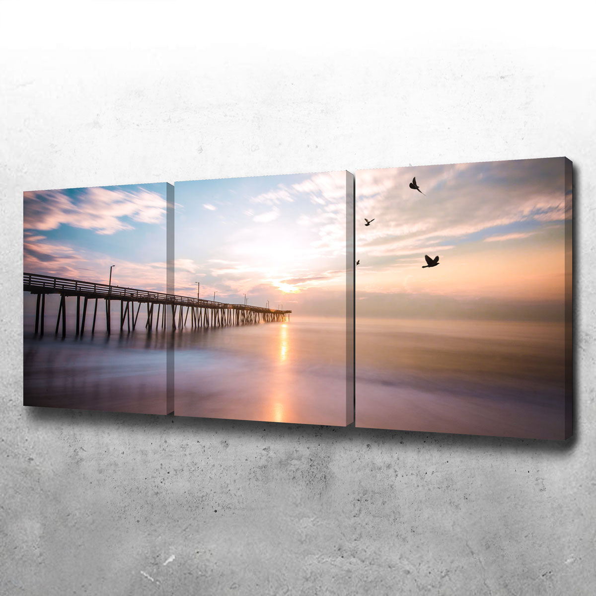Stunning VA Beach Sunrise Wall Art by Lucas Moore