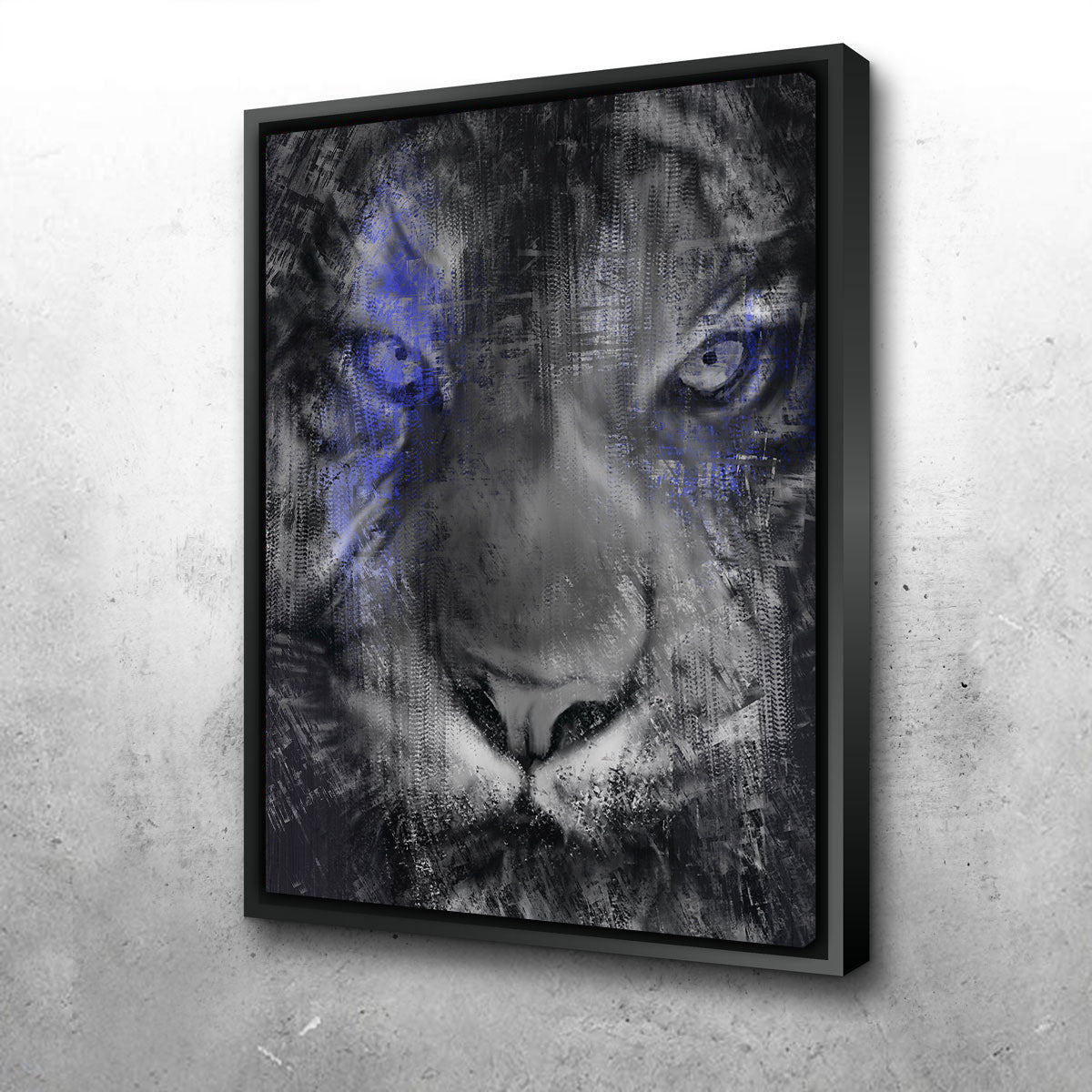 Stunning Tiger View Wall Art by Andy Brackpool