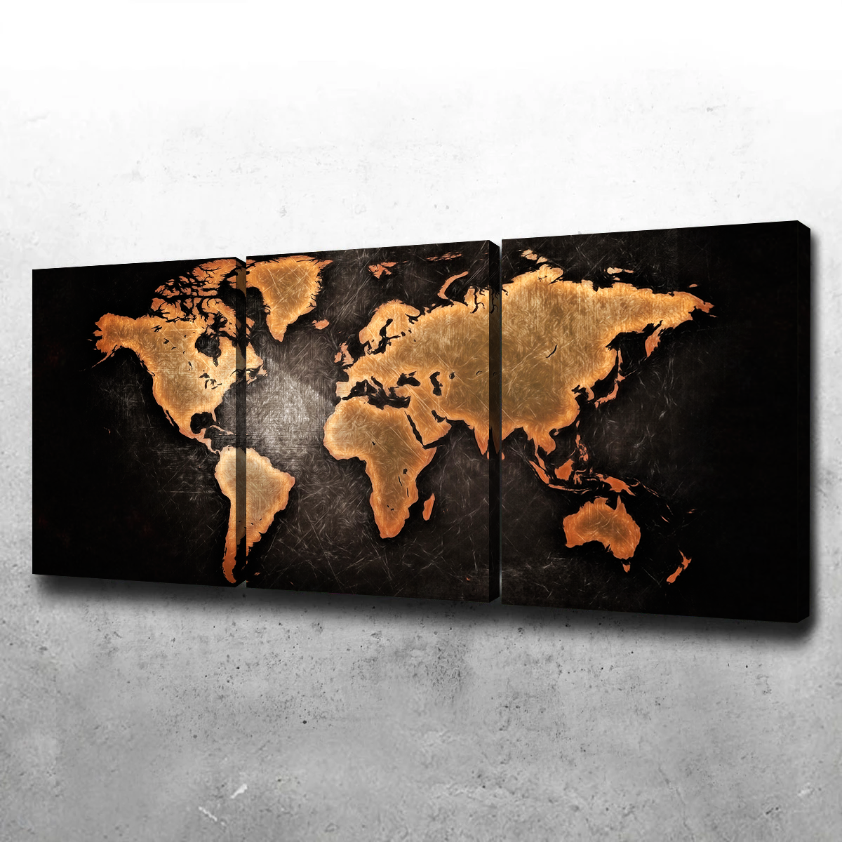 Exquisite World Map Wall Art for Stunning Home Decor