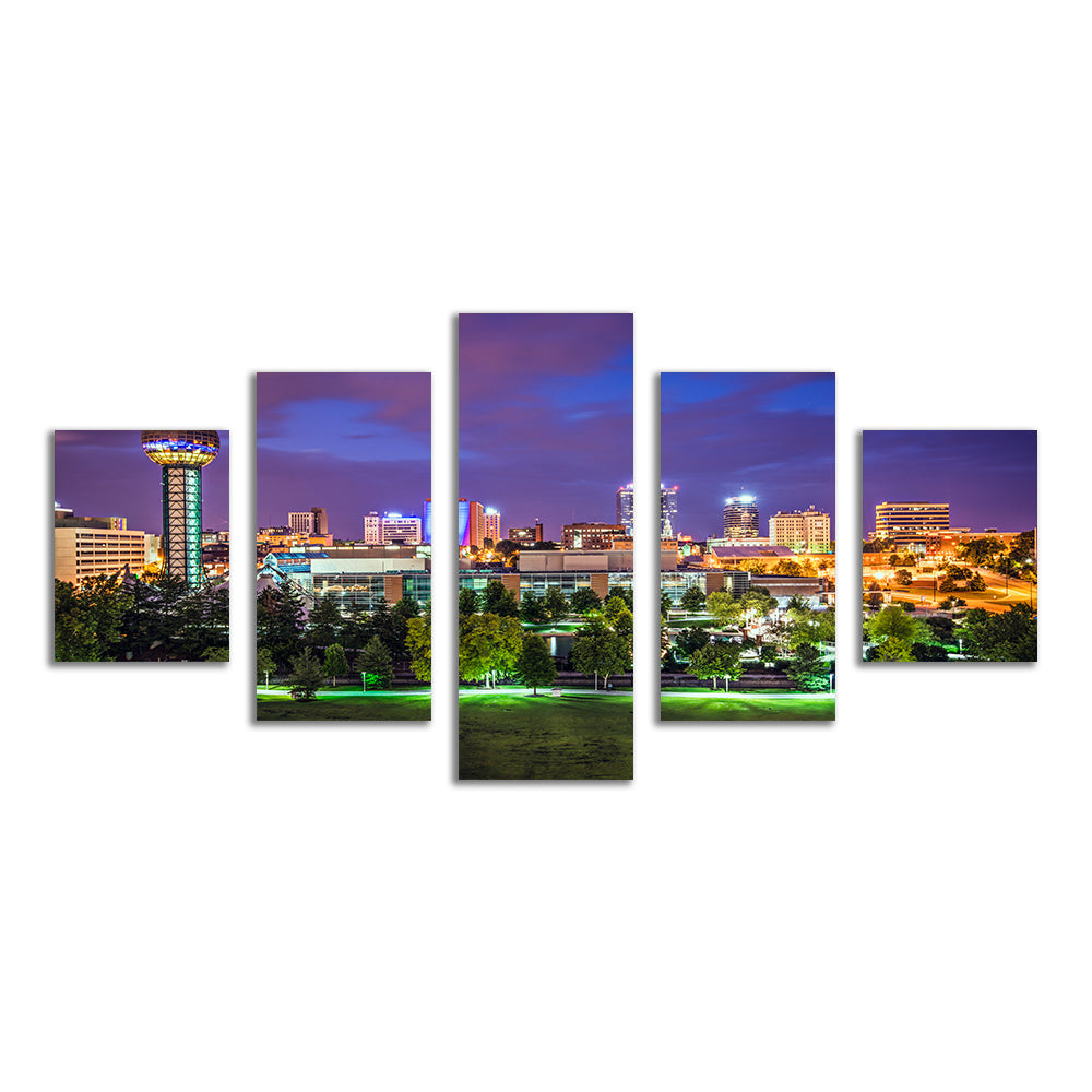 Exquisite Knoxville Downtown Wall Art for Stunning Home Decor