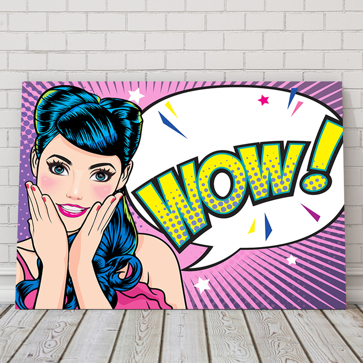 Stunning Wow Wall Art - Ideal for Home Decor