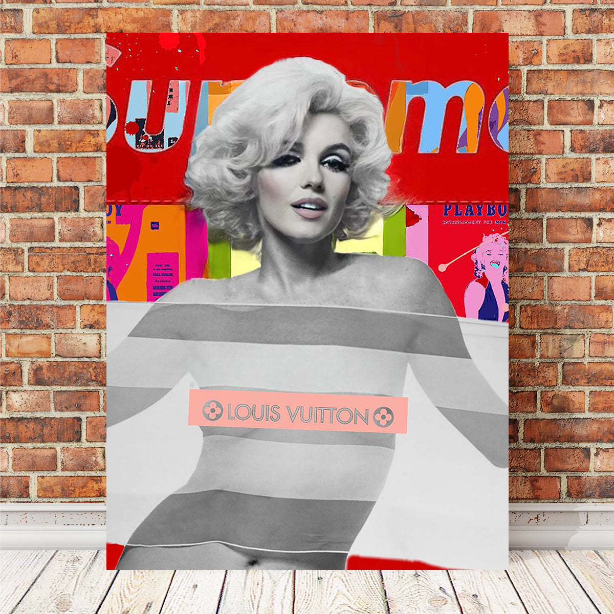 Stunning Marilyn Playboy Wall Art for Home Decor