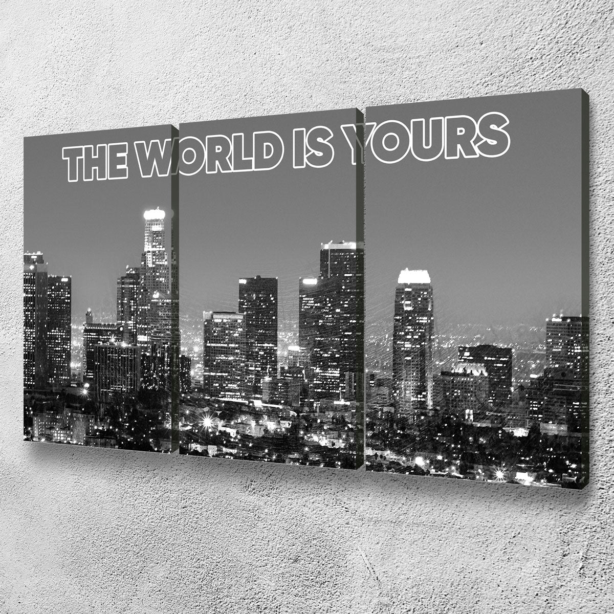 The World Is Yours Stunning Wall Art for Home Decor