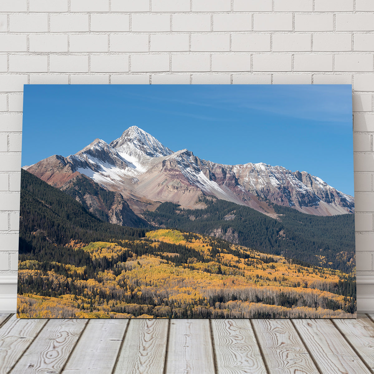 Stunning Wilson Peak Wall Art - Handmade Museum Quality Canvas