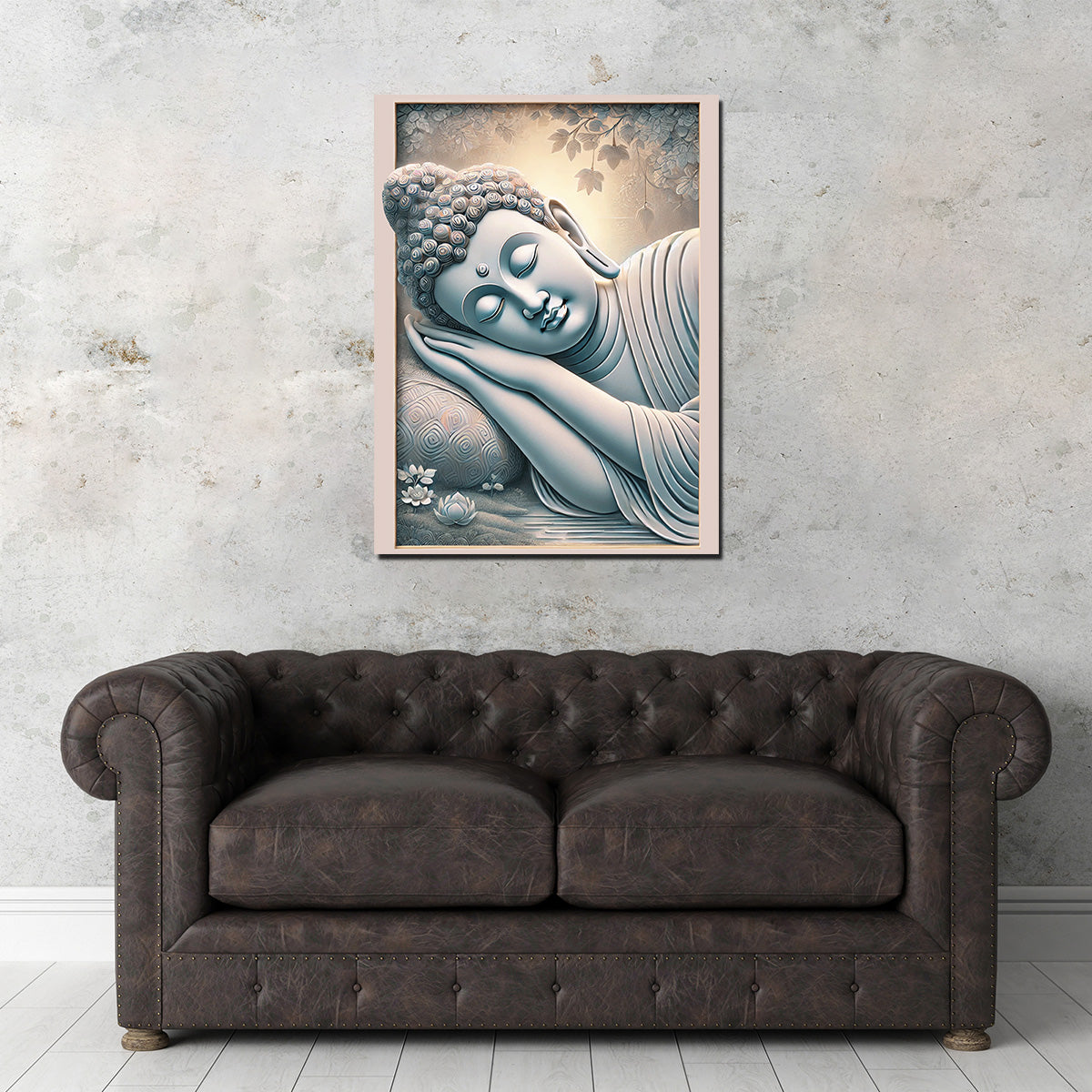 Exquisite Buddha Sleeping Wall Art